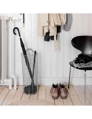 Porte Parapluie Design Bin Inox - Acier inoxydable 2