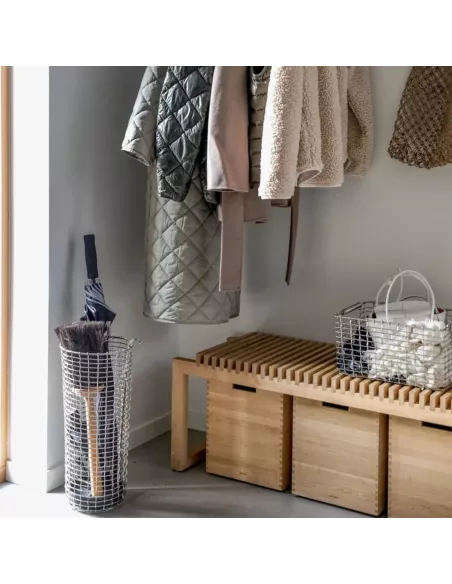 Porte Parapluie Design Bin Inox - Acier inoxydable