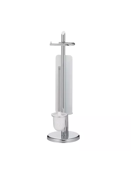 Set WC Ken Métal Chromé Brillant