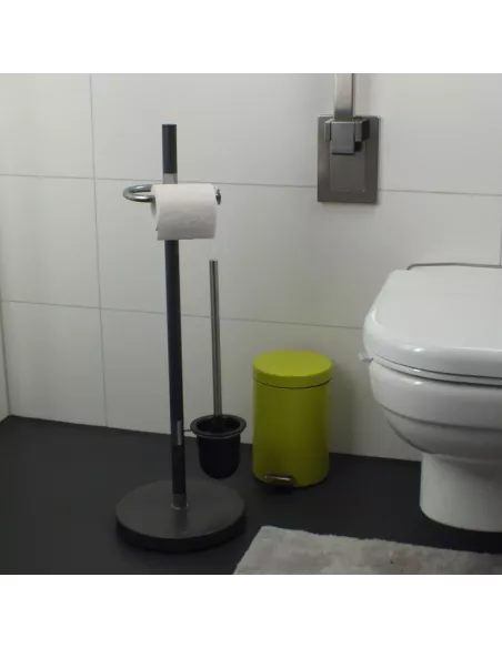 Serviteur WC Noir Sinerio