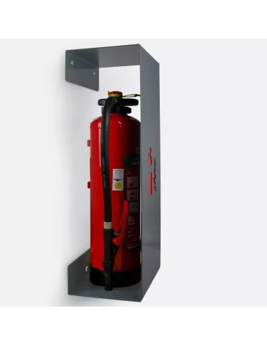 Cache Extincteur Design Fire Large Gris