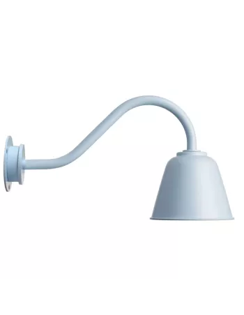 Applique Murale Extérieur Rétro Bell Light Blue