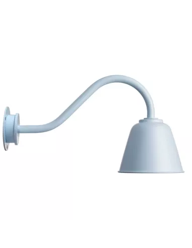 Applique Murale Extérieur Rétro Bell Light Blue