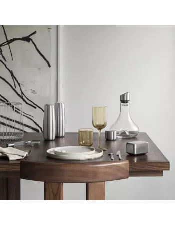 Beurrier Design en Inox Mat - Basic pour Motte 250g 2