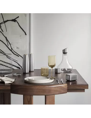 Beurrier Design en Inox Mat - Basic pour Motte 250g