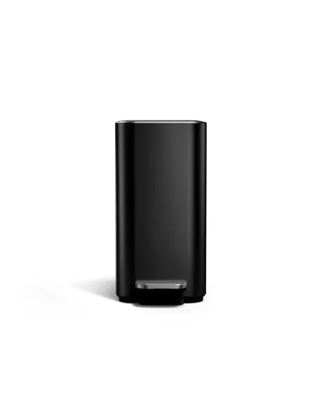 Poubelle étroite à pédale - 5L  - Noir mat
