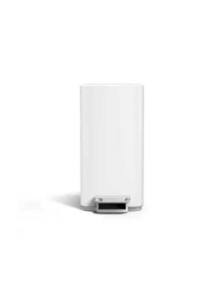 Poubelle étroite à pédale - 5L  - Blanc