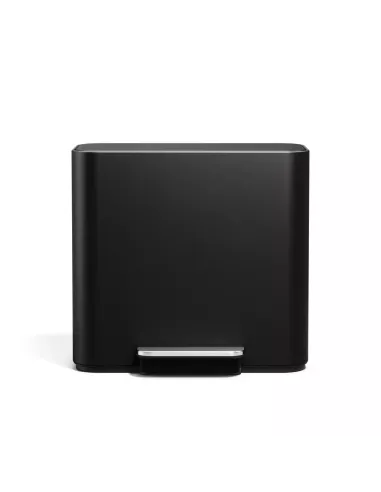 Poubelle de recyclage  - 15 L - Noir mat