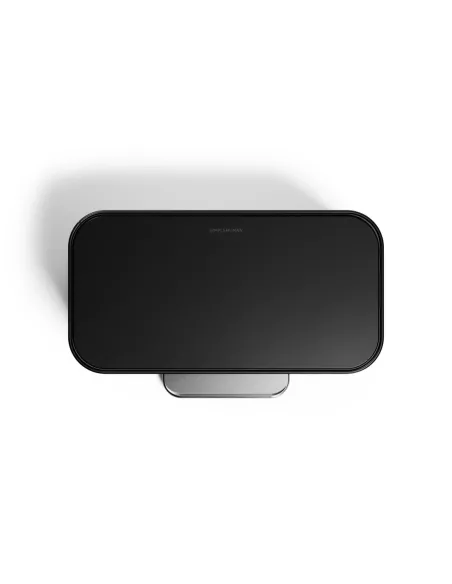 Poubelle de recyclage  - 15 L - Noir mat