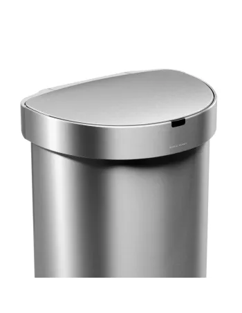 Poubelle demi-lune à capteur - 45L 2