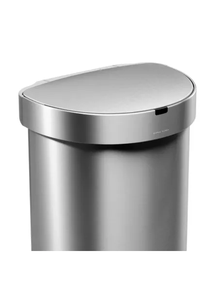 Poubelle demi-lune à capteur - 45L