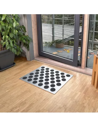 Paillasson Extérieur Ultra Fin- Camino Dots 60x50 cm - Keilbach