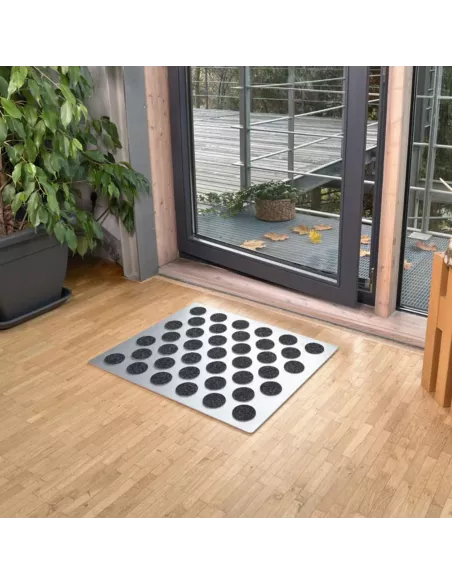 Paillasson Extérieur Ultra Fin- Camino Dots 60x50 cm - Keilbach