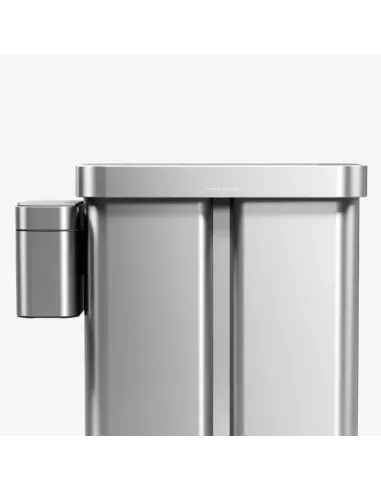 Poubelle Tri Sélectif à pédale, compost en option