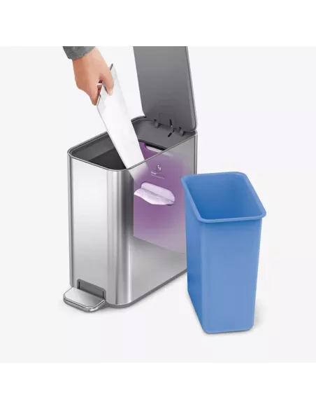 Poubelle étroite à pédale - 5L  - Simplehuman