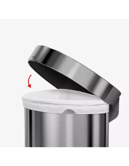 Poubelle Demi-lune à pédale - 45L - Simplehuman