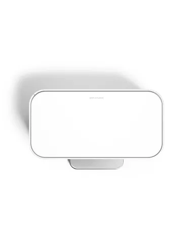 Poubelle de recyclage  - 15L - Blanc