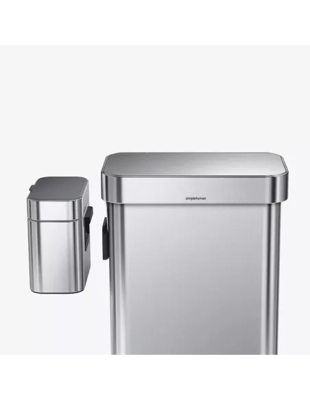 Poubelle Compost Cuisine - 4L - Acier Inoxydable Brossé