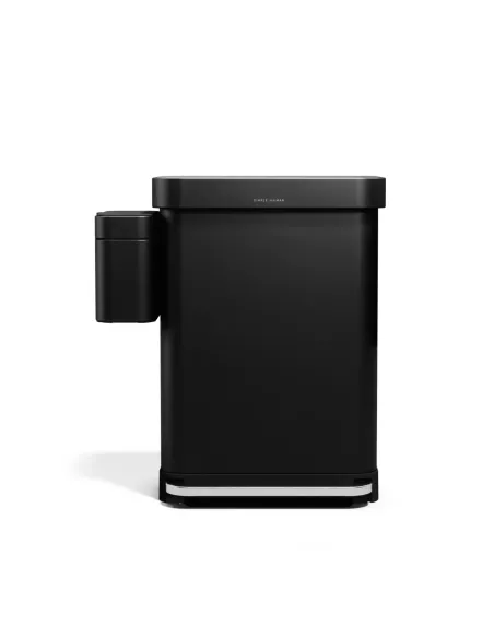 Poubelle Compost Cuisine - 4L - Noir mat