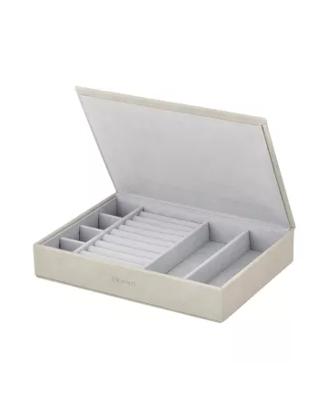 Boîte à bijoux - Sahla M en Suédine - Coloris Nomad