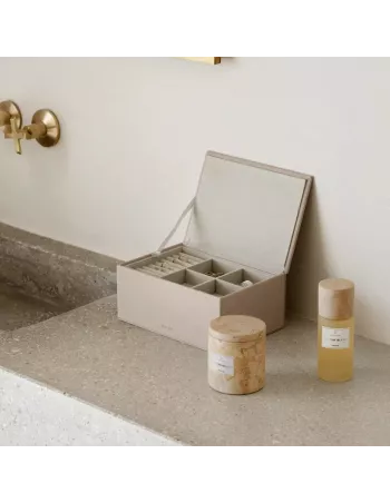 Boîte à bijoux - Sahla L en Suédine - Coloris Nomad 2