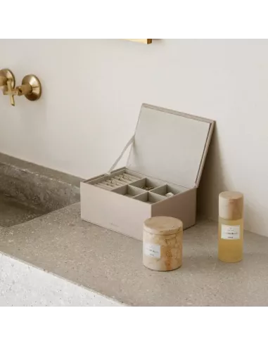 Boîte à bijoux - Sahla L en Suédine - Coloris Nomad