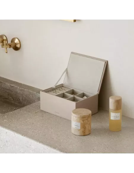 Boîte à bijoux - Sahla L en Suédine - Coloris Nomad