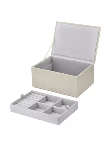 Boîte à bijoux - Sahla L en Suédine - Coloris Nomad