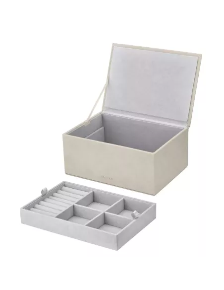 Boîte à bijoux - Sahla L en Suédine - Coloris Nomad