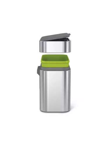 Poubelle Compost Cuisine - 4L - Blanc
