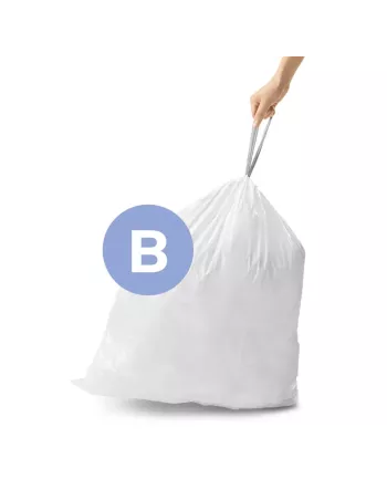 Sac poubelle code B - 6L - Lot de 30 - Simplehuman