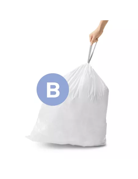 Sac poubelle code B - 6L - Lot de 30 - Simplehuman