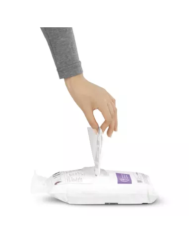 Sac poubelle code G - 30L - Lot de 20 - Blanc