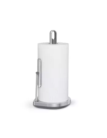 Porte essuie-tout avec spray intégré - Inox brossé