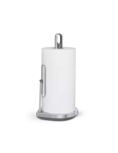 Porte essuie-tout avec spray intégré - Inox brossé