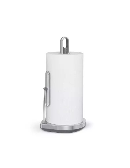 Porte essuie-tout avec spray intégré - Inox brossé