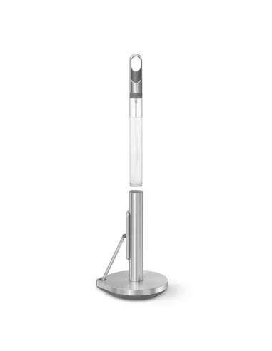 Porte essuie-tout avec spray intégré - Inox brossé