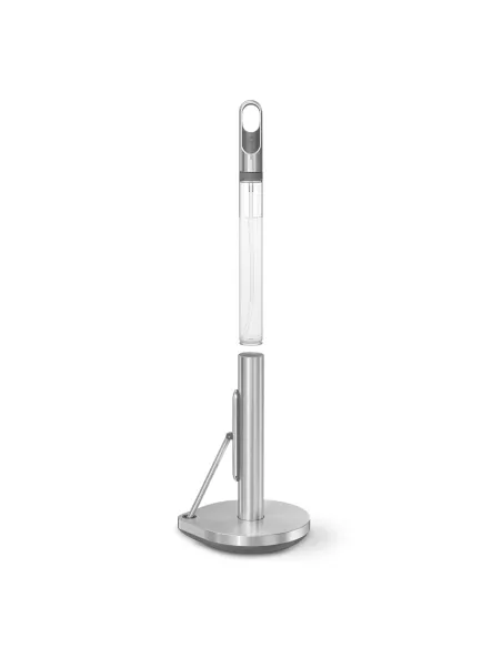 Porte essuie-tout avec spray intégré - Inox brossé