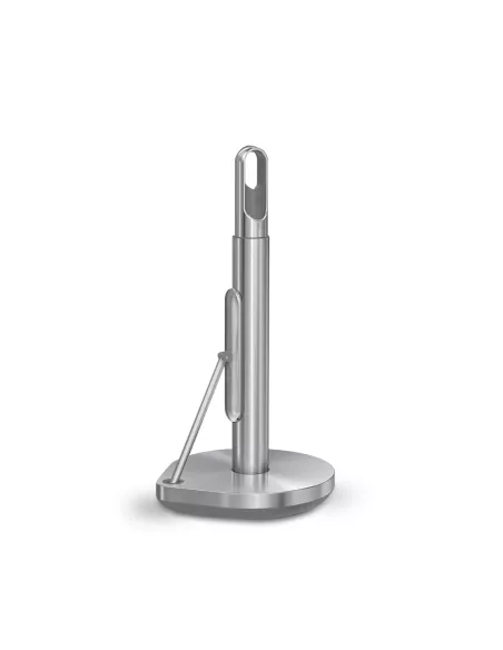 Porte essuie-tout avec spray intégré - Inox brossé