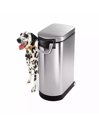 Contenant à nourriture pour animaux - Très grand format - Acier