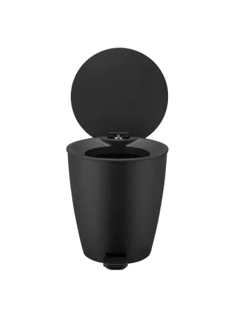 Poubelle à pédale 3L - AVA - Noir