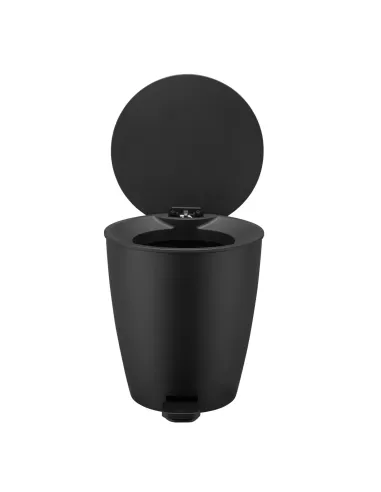 Poubelle à pédale 3L - AVA - Noir
