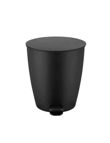 Poubelle à pédale 3L - AVA - Noir