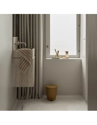 Poubelle à pédale 3L - AVA - Beige