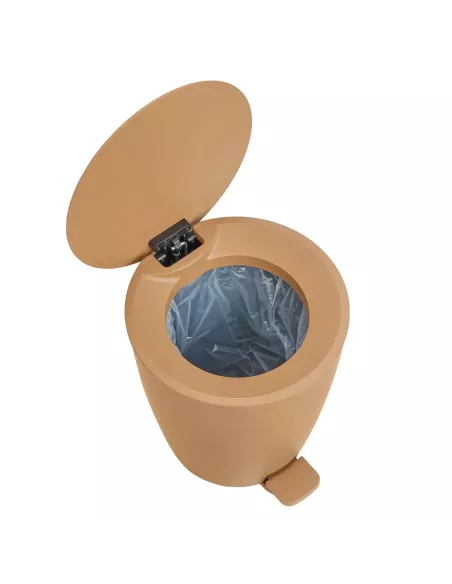 Poubelle à pédale 3L - AVA - Beige