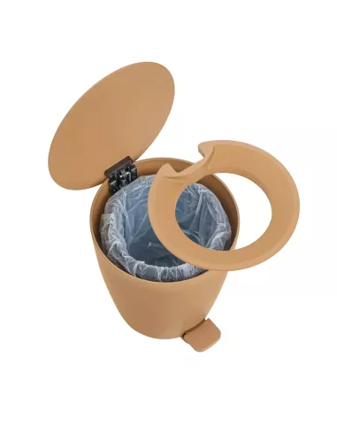 Poubelle à pédale 3L - AVA - Beige