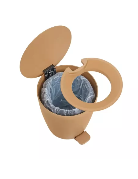 Poubelle à pédale 3L - AVA - Beige