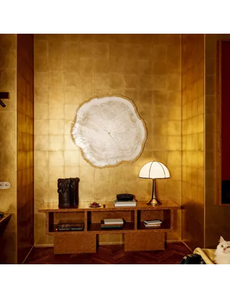 Miroir Design Tronc Arbre Arbo Gold L