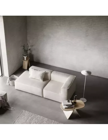 Table basse coffee 40 x 80 cm - AVIO - Chêne