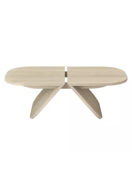 Table basse coffee en chêne 100 x 54 cm - AVIO - Chêne